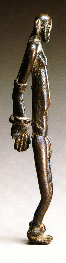 Statuette d’homme entravé