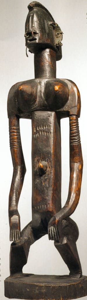 Statue féminine. Dogon, style Tomo-Ka, Mali, Avant 1931