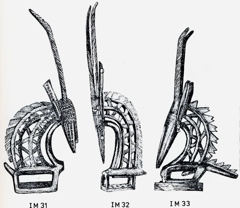 Masque cimier Tyiwara