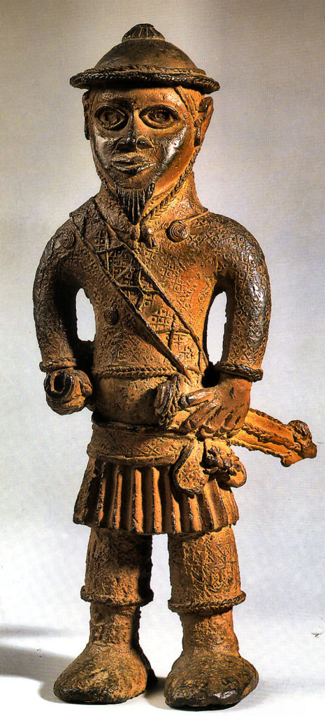 Figure de guerrier portugais