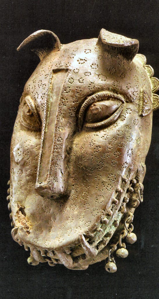 Masque de ceinture du XVIIIe siècle