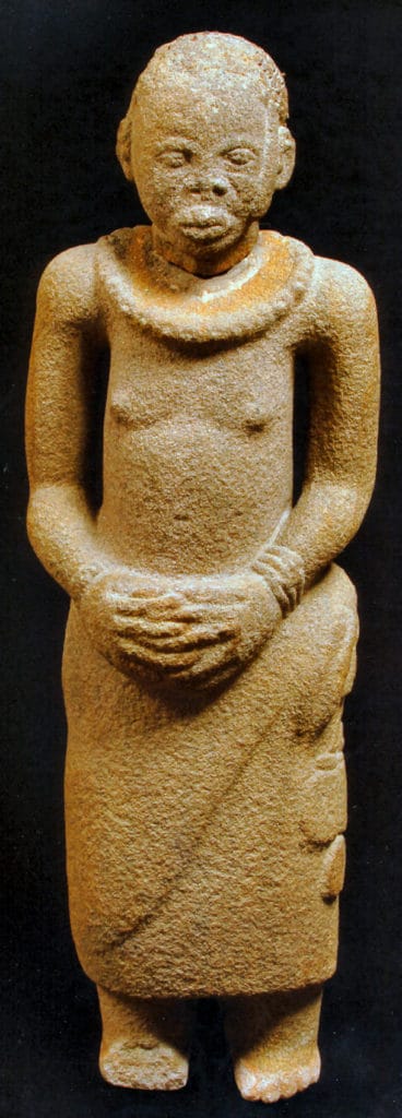 Figure de gardien, Idena, Bois d’Ore, Ife. XIIe – XVe siècle.