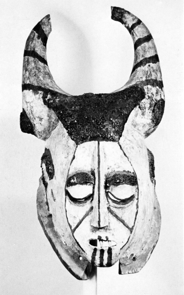 Masque à cornes des Ibaji