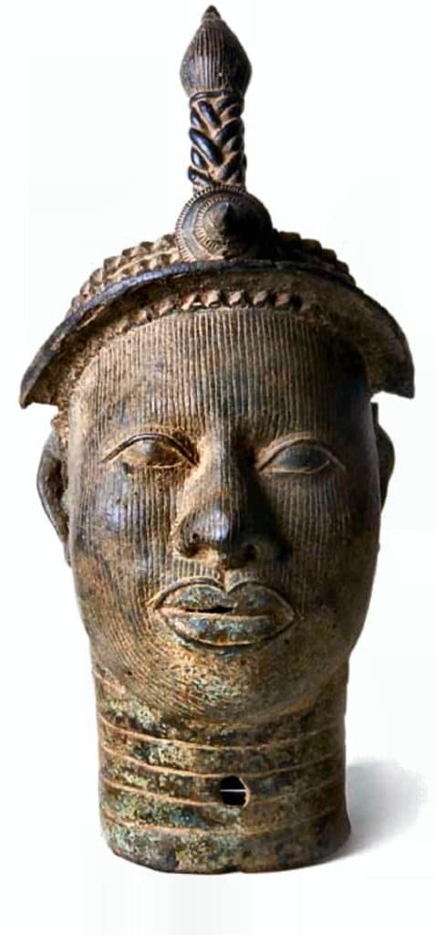 Kopf eines Oni. Ife-Stil, Nigeria. Um 1450.