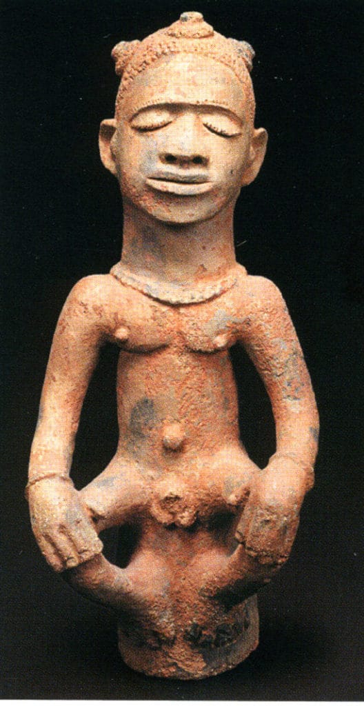 Statuette en terre cuite entre 200 avant notre ère et 200 de notre ère