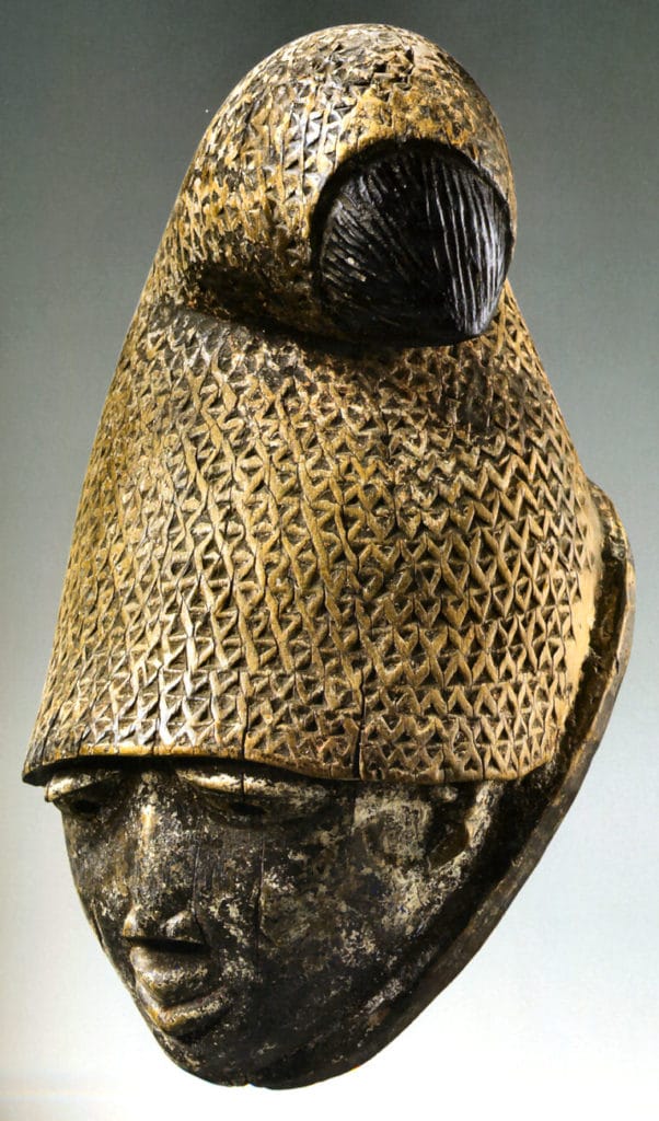 Masque Eshu (?). Yoruba; Nigeria.