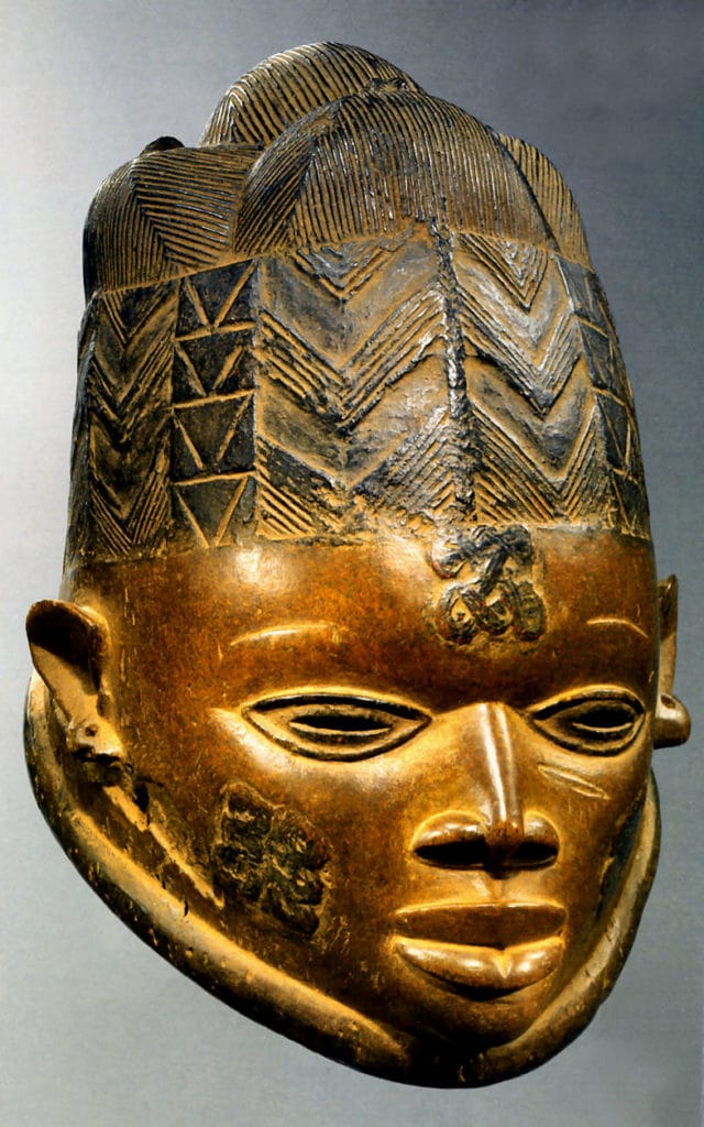 Masque geledé Yoruba, Nigeria