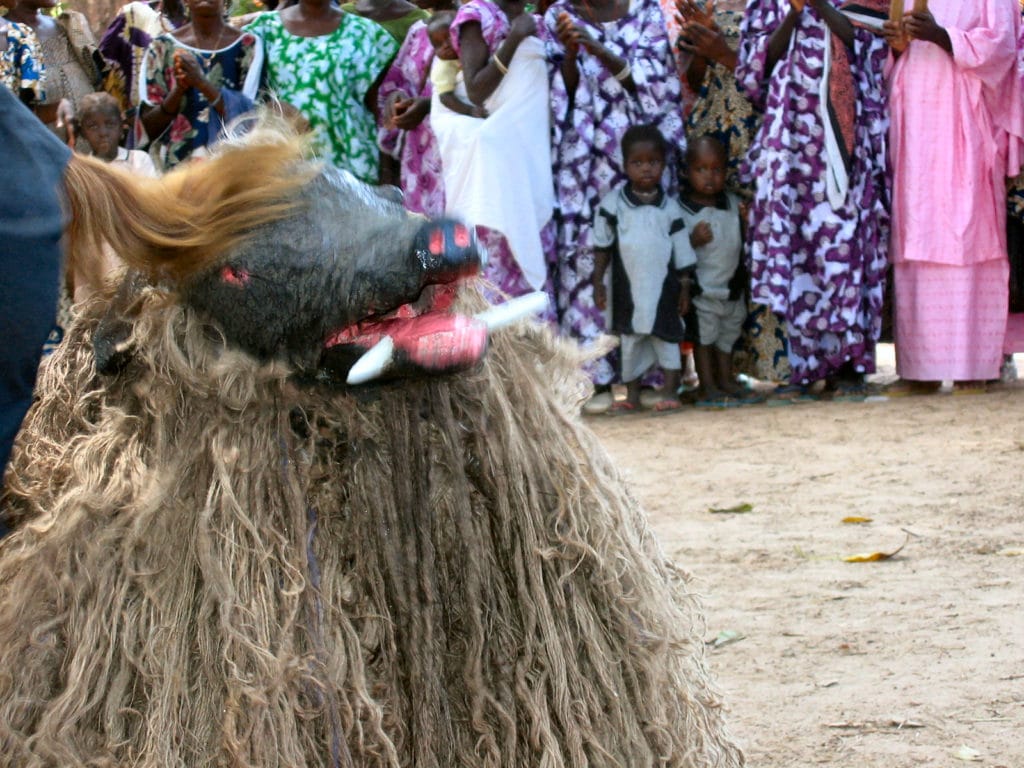 Masque Ekumba Karamba ( le Phacochère) (Diola – Sénégal)