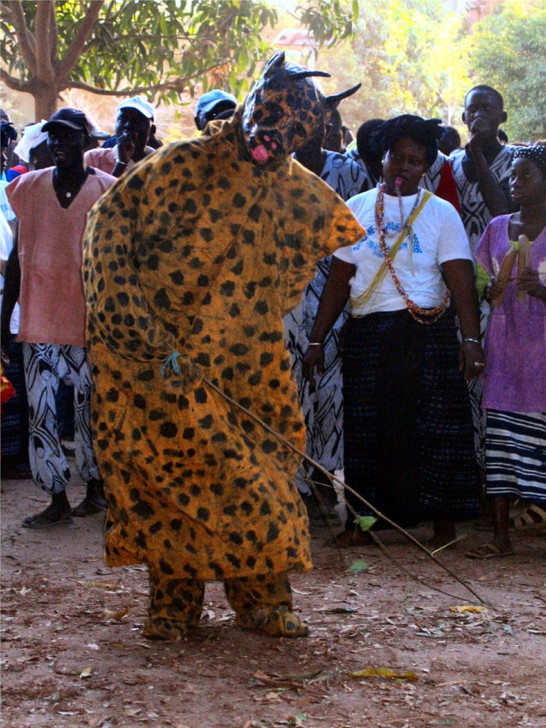 Masque Essam Karamba (léopard) (Diola – Sénégal)