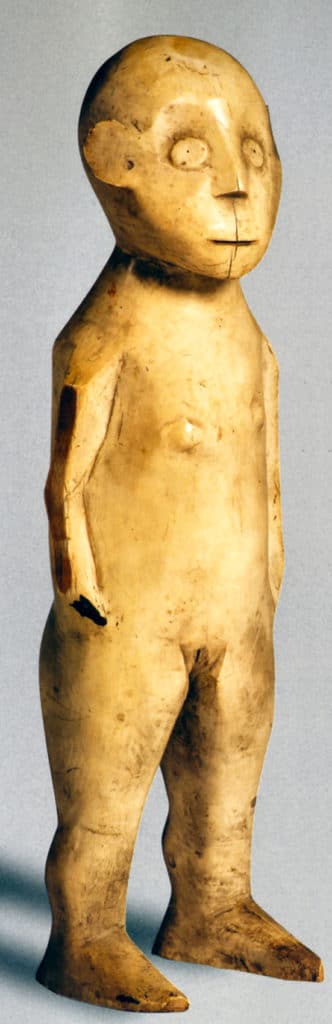 Statuette féminine Vers 1900.