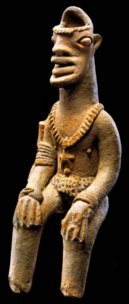 Figure masculine. Nord du Ghana. Culture du Koma-Bulsa