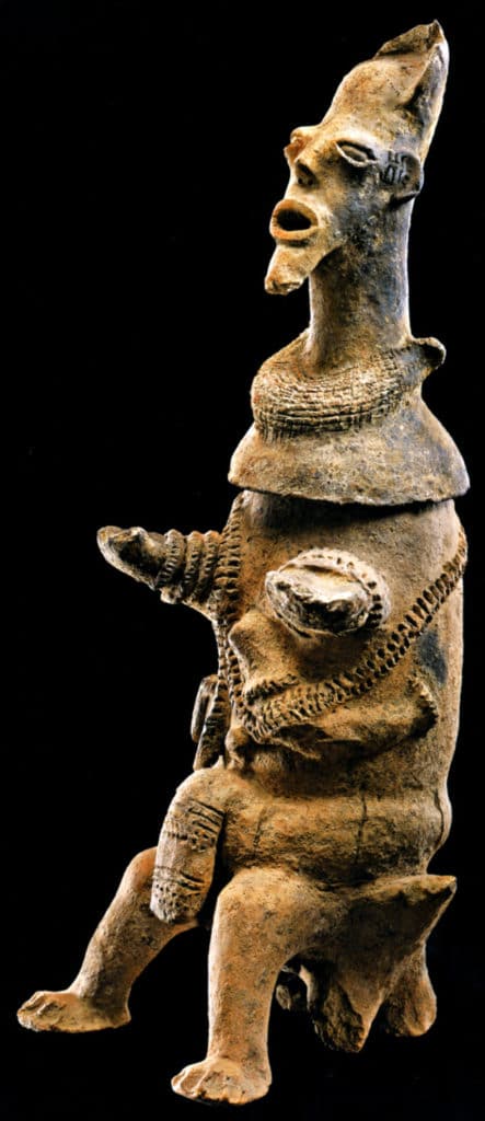 Vase anthropomorphe. Nord du Ghana