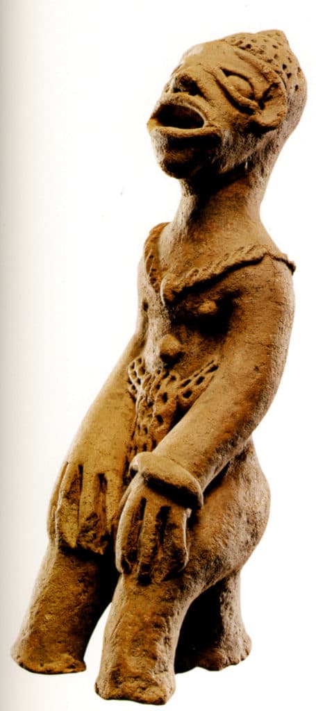 Figure masculine. Nord du Ghana