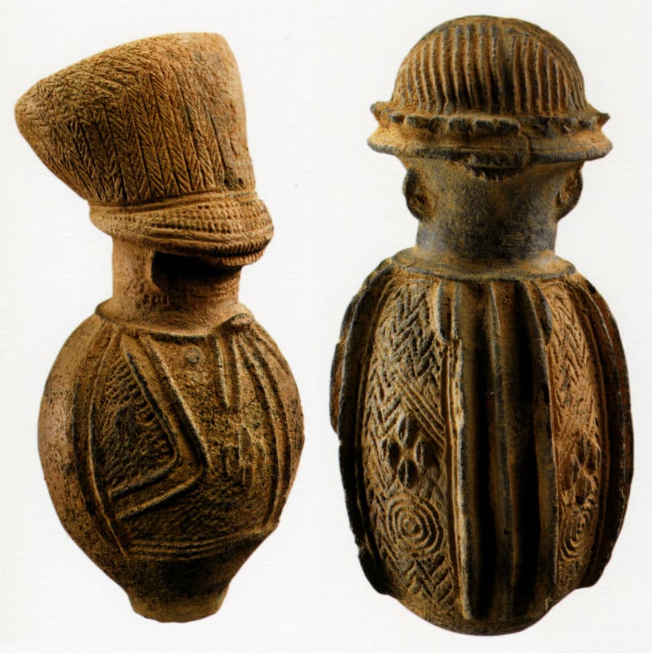 Pseudo-bouteilles anthropomorphes de type III. Nigeria, Calabar