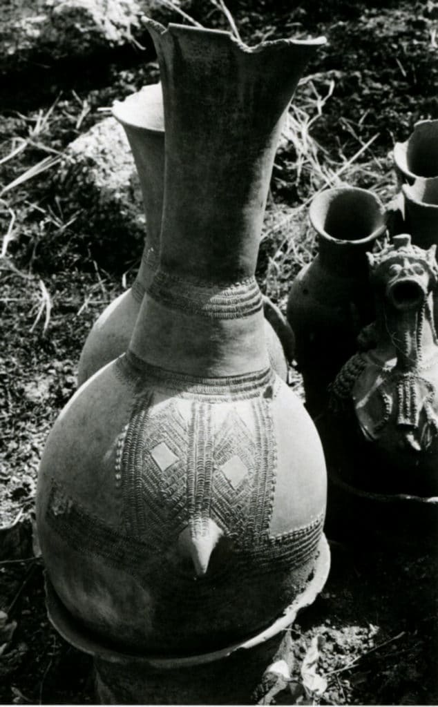 Détail d’un hefenca dans l’enclos rituel