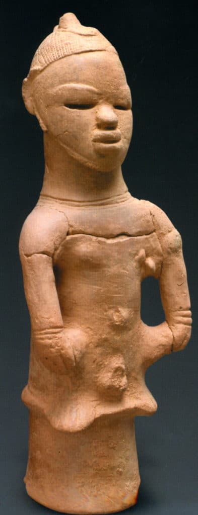 Statuette en terre cuite entre 200 avant notre ère et 200 de notre ère